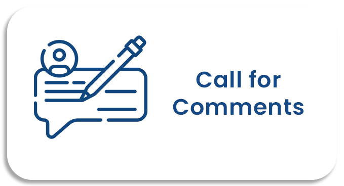 call for comments v.1 0